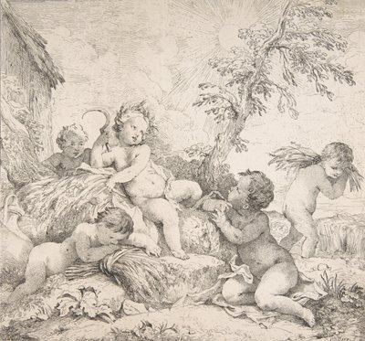 Nyár Nyár, kb. 1735. alkotó: Charles Joseph Natoire