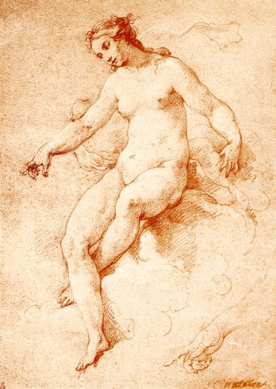 Vénusz Felhőkön alkotó: Charles Joseph Natoire