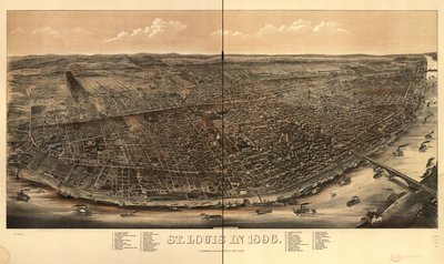 St. Louis 1896-ban alkotó: Charles Juehne