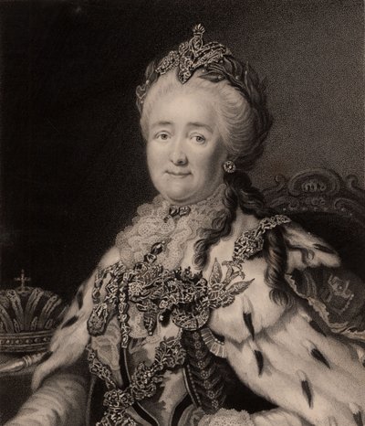 II. Nagy Katalin cárnő (metszet) alkotó: Charles Knight