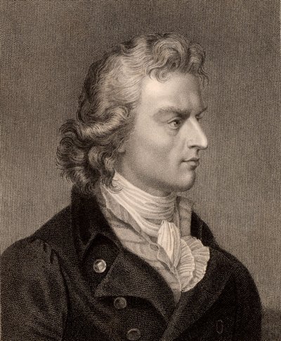 Johann Christoph Friedrich Schiller portréja alkotó: Charles Knight