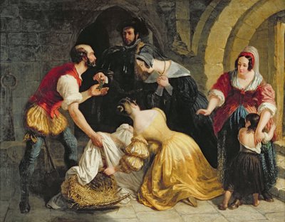 Margaret Roper (1505-44), 1832 körül (olaj, vászon) alkotó: Charles Landseer