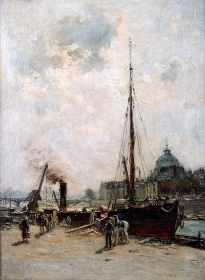 Az Intézet látképe, XIX. alkotó: Charles Lapostolet