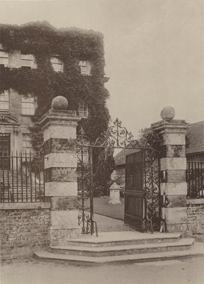 Bejárati kapu Salisburyben alkotó: Charles Latham