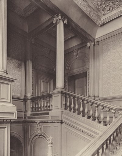 Ashburnham House, Westminster, a lépcsőház alkotó: Charles Latham