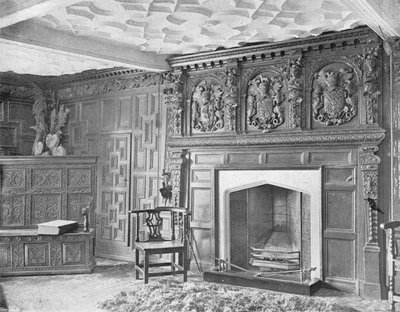 Birtsmorton Court: A régi szalon alkotó: Charles Latham