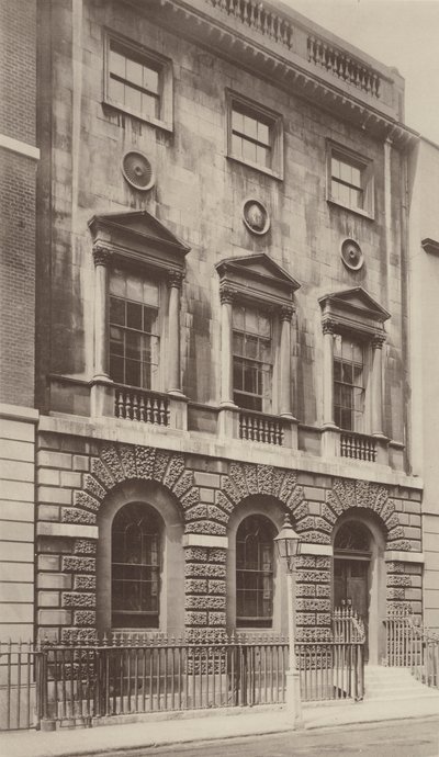 Ely House, Dover Street, Nyugat alkotó: Charles Latham