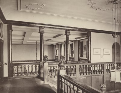 Farnham kastély, Kent, a lépcsőház alkotó: Charles Latham