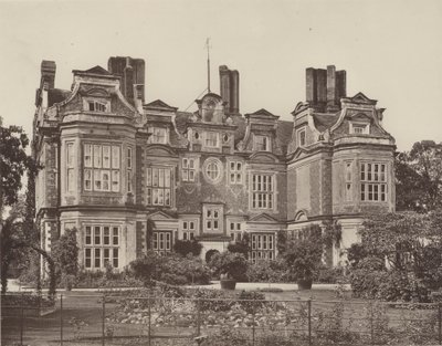 Swateley Hall, Uxbridge, a Garden Front alkotó: Charles Latham
