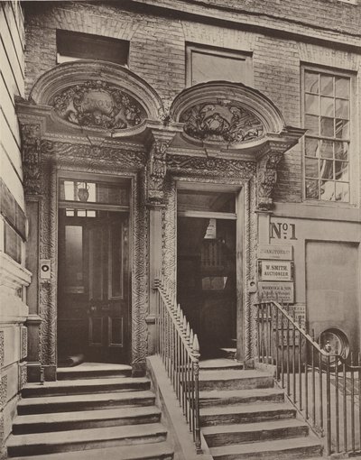Two Doorway, Laurence Pountney Hill, East Central alkotó: Charles Latham