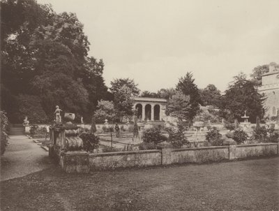 Wilton ház, Wiltshire, az olasz kert alkotó: Charles Latham