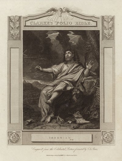 Jeremiah alkotó: Charles Le Brun