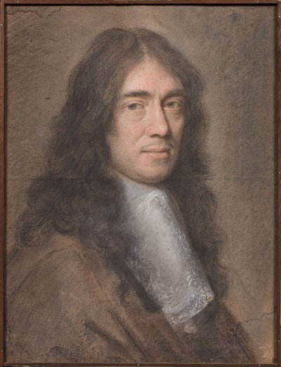 Charles Perrault portréja (pasztell, karton) alkotó: Charles Le Brun
