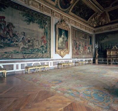 A Salon De Mars Versailles-ban, 17. század alkotó: Charles Le Brun