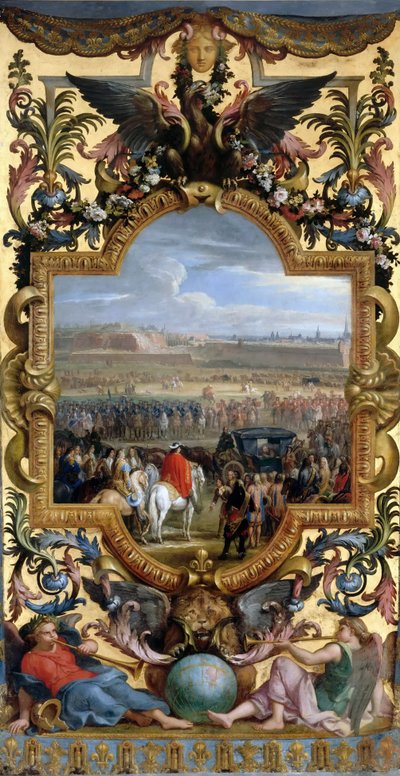 Cambrai meghódítása 1677. április 18-án alkotó: Charles Le Brun