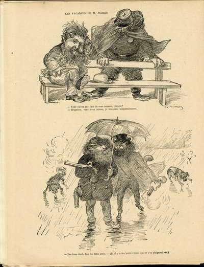 Illusztráció: Charles Leandre (1862-1934) a Le Rire-ben alkotó: Charles Leandre