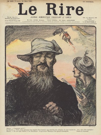 Illusztráció Le Rire alkotó: Charles Leandre