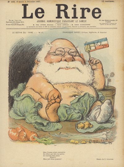 Illusztráció Le Rire alkotó: Charles Leandre