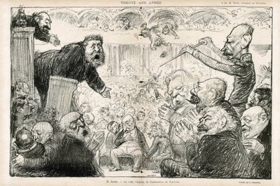Charles Leandre (1862-1934) illusztrációja a Le Rire-ben alkotó: Charles Leandre