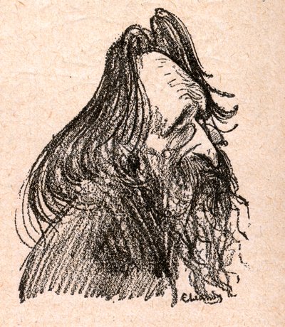 Jules Guesde (1845-1922) francia politikus – Paul Bosq „Kedves Uralkodónk” című metszete – Charles Leandre (1862-1934) illusztrációja 1898. alkotó: Charles Leandre
