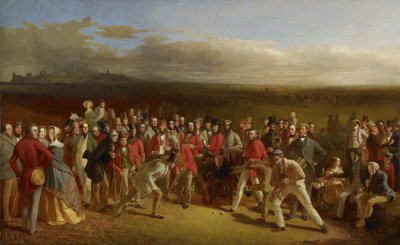 Golfozók, 1847 alkotó: Charles Lees