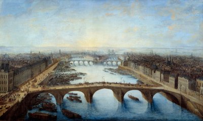 A Pont Royal 1741-ben elfoglalt párizsi lovas képe Charles Grevenbrock festménye (? -1758) 1741 V. 0,96x1,62 m Párizs, Carnavalet múzeum - Párizs panoráma a Pont Royal felett 1741-ben. Charles Grevenbroeck (? -1758) festménye alkotó: Charles Leopold Grevenbroeck