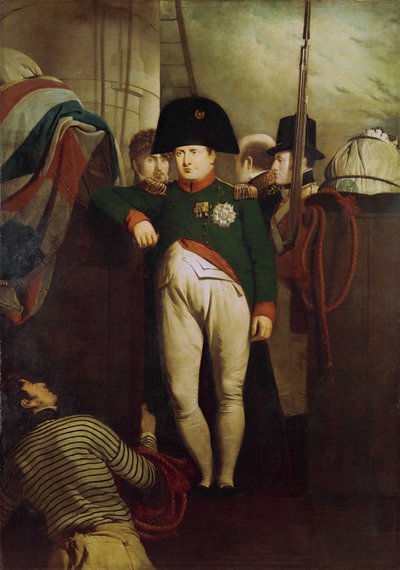 Bonaparte Napóleon a "Bellerophon" fedélzetén a Plymouth Soundon alkotó: Charles Lock Eastlake