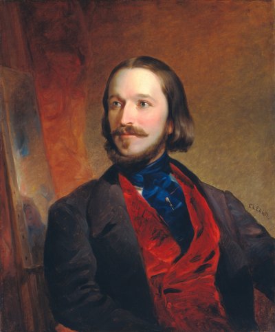 William Sidney Mount, 1850 körül (olaj, vászon) alkotó: Charles Loring Elliott