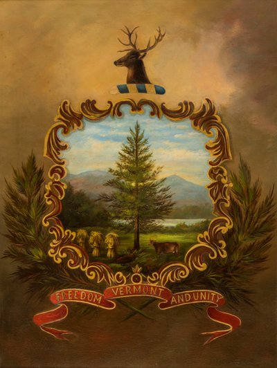 Vermont pecsétje alkotó: Charles Louis Heyde