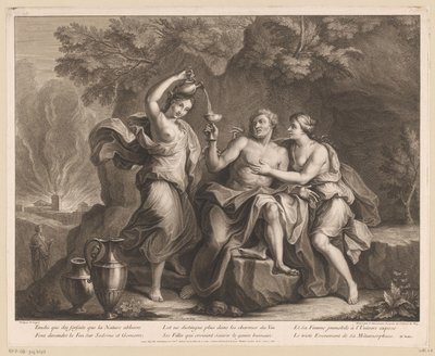 Lót és lányai alkotó: Charles Louis Simonneau