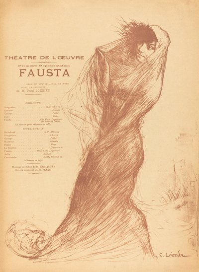 Faust alkotó: Charles Lucien Leandre