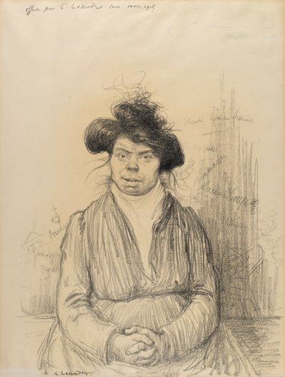 Paraszt nő alkotó: Charles Lucien Leandre