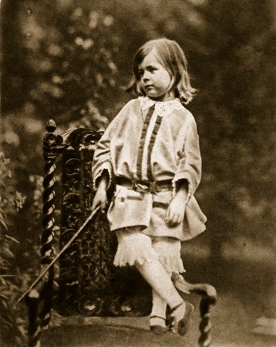 Hallam Tennyson, 1857. szeptember 28. (szépia fotó) alkotó: Charles Lutwidge Dodgson