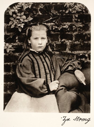 Zoe Strong, 1863. október 10. (szépia fotó) alkotó: Charles Lutwidge Dodgson