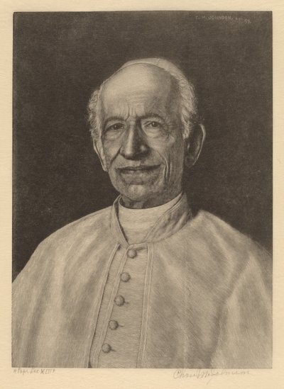 Leó pápa XIII alkotó: Charles M. Johnson