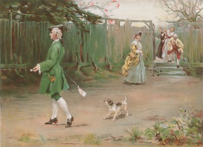 Április elseje (chromolitho) alkotó: Charles MacIvor or MacIver Grierson