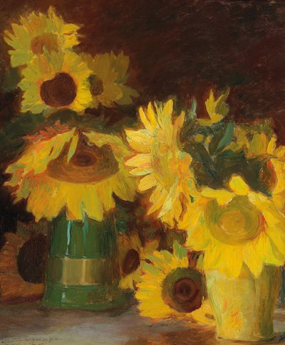 Franciául:  Tournesols napraforgók alkotó: Charles Marie Dulac