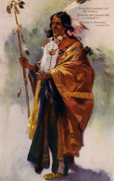 Hiawatha alkotó: Charles Marion Russell