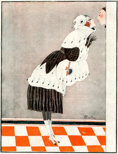 Viszlát és köszönöm! Vigyázz a sminkemre – a la Vie Parisienne illusztrációja alkotó: Charles Martin