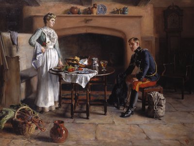 Otthon Édes Otthon, 1890 körül alkotó: Charles Martin Hodges