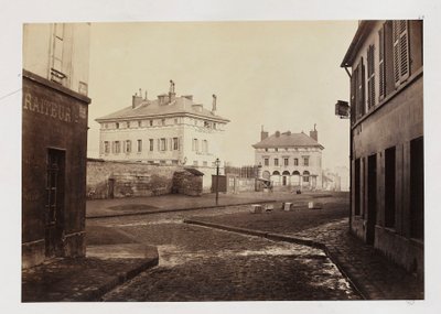 Barriere dItalie, a rue Gerard, Párizs, 1858-78 alkotó: Charles Marville