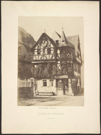 Tanulmányok és tájképek: 16. századi ház Bácskában alkotó: Charles Marville