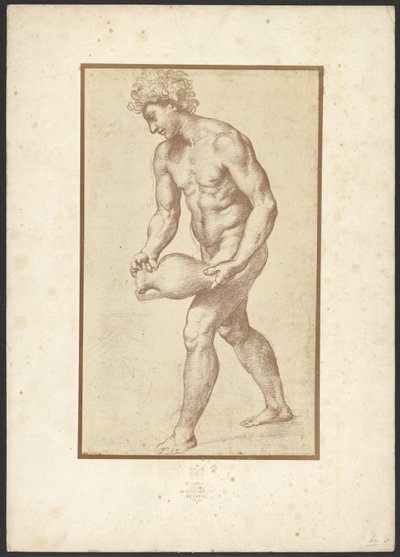 [Férfi vázával, Raphaël] alkotó: Charles Marville