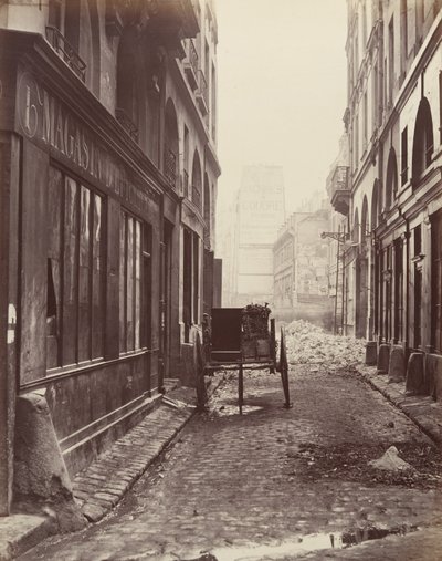 Rue Estienne, a Rue Boucher, 1862-65. alkotó: Charles Marville