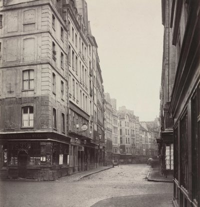 Vasmű utca, c. 1865. alkotó: Charles Marville