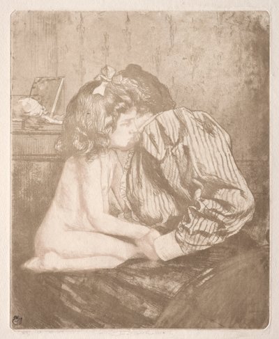 Bizalmak, A New Sentimental Education, 1901-ből. alkotó: Charles Maurin