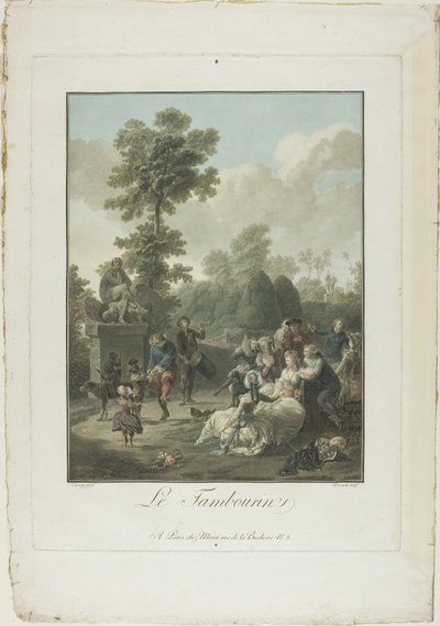 A tamburin alkotó: Charles Melchior Descourtis