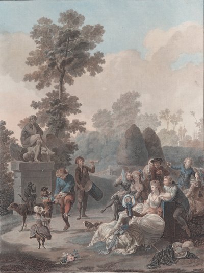 A tambura, 1788-94. alkotó: Charles Melchior Descourtis