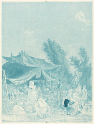 Noce de Village falusi esküvő, 1785. alkotó: Charles Melchior Descourtis
