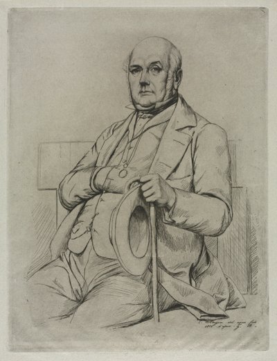 Casimir Le Conte, 1856. alkotó: Charles Meryon